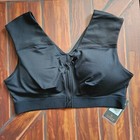 Tommie Copper Women s Shoulder Comfort Bra W Front Zip Posture Support Nwt