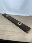 Vintage Stanley Rule   Level Co Wood 26    Adjustable Level Pat 1890  read 
