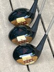Macgregor Black Tourney M75w Woods 1 2 4  Refinished Persimmon