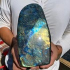 5 1lb Natural Gorgeous Labradorite Quartz Crystal Stone Specimen Healing