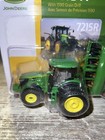 1 64th Scale John Deere 7215r Tractor With 1590 Grain Drill Ertl Die-cast