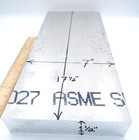 Aluminum Block 6061 Bar Milling Machining Metal Mill 17 5  X 7  X 1 5  18-pounds