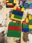 Vintage Lot 120  Piece Interlocking Mega Blocks