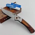 Benchmade 15080-2 Crooked River Cpm-s30v Folding Knife Stabilized Wood Handle