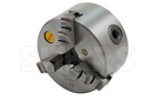 4  3jaw Self Centering Lathe Chuck Tir Certificate 1-10 Tpi Thread Back Plate L 