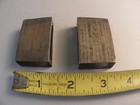 Vintage Sterling Silver Matchbox Covers 2-piece Set Art Deco 21 7g
