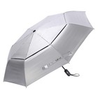 Upf 50  Uv Protection Travel Umbrella 42 46 Inch  Windproof  Auto Open close  Co