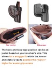 Owb Leather Revolver Holster Fits  38 Special   J Frame Revolvers For Taurus    
