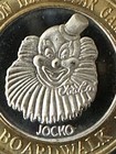  10 Boardwalk Casino    jocko The Clown    1998  999 Fine Silver Strike  Lv  Nv 