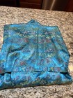 Eastex Japanese Kimono Robe - Beautiful Turquoise Color  Size Small