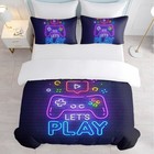 Video Controller Gaming Duvet Cover 3-piece Set