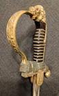 German Ww2 Lion Head Saber Sword Ruby Eyes Eagle swastika Wkc Solingen Nr 1016