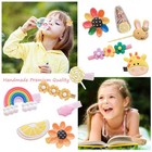 28 Pcs Cute Hair Clips Fashion Girls Hair Accessories Flower Fruit Style A