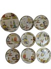 Vintage Coaster Set Of 8 Coasters In Case Made In Japan Liqueur Cocktails 