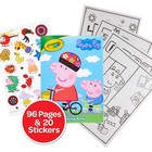 Crayola Peppa Pig Coloring Book 96 Pages Stickers Gift Kids Ages 3-6 04-2643