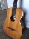 Vintage 1960 s Harmony H173 Custom Classic Guitar W  Case   Strap   Tuner   Capo