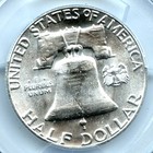 1959 Franklin Half Dollar  Pcgs Ms65