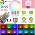 E27 3w Rgb Led 16 Multi Color Magic Lamp Light Bulb   Wireless Remote Control