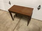 Vintage Hammond Organ Bench  Measures 28in W X 22 3 8in T X 14in D 