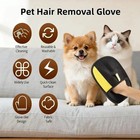 Cat Hair Remover Furniture electrostatic Pure Path Pet Dog Hair Remover Glove   