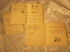 Vintage Valentine Small Card Lot Of 3