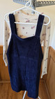 Girls Oshkosh Jumper Dress Size 7 7a Pre-owned  Excellent Condition