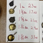 10 Nice Antique Pendulum Bobs  Seth Thomas ingraham ansonia  Sessions gilbert  4