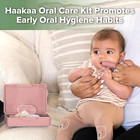 Training Toothbrush Set Oral Care Kit  Soft Silicone Toothbrush For Baby  Infant