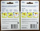 Lot Of 2 - Glue Dots 1 2 Dot Adhesives 1 Roll In Each Package - 2 Rolls Total