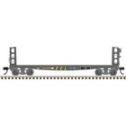 Atlas   N Scale   Master 42  Pulpwood Flatcar With Load   Seaboard Coast Line