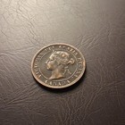 1899 Canada  a13  Large Cent Victoria Canadian Penny Copper Coin Cent