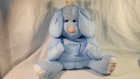Fisher Price Puffalump Blue Puppy Dog Plush 1986 With Removable Romper 