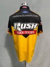 Clint Bowyer  14 Rush Truck Centers Nascar Crew Shirt Size Medium
