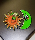 Feid Sun   Moon Enamel Pins     Custom Metal Lapel Pins For Hat  Jacket  Backpack 