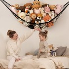 Stuffed Animal Storage Hammock Net Corner Large Toy Organizer For Plushies Kids