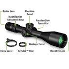 Vortex Venom Mrad Ebr-7c First Focal Plane Riflescope 5-25x56 With Zero Stop