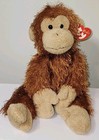 Ct  Ty Punkies - Zig-zag The Monkey  large - 12 Inch  Mwct Stuffed Animal Toy