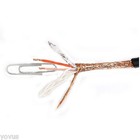 Ploynk Right Angle Male To Female 3pin Shielded Xlr Mic Microphone Audio Cable