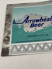 Unrolled Beer Can Arrowhead Cold Spring Brewing Minnesota