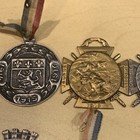 Lot Of 14 French Ww1 Medals Commemorating War Events look