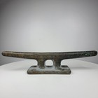 15  Bronze   Brass Boat Dock Cleat 10 Lbs 3211 15 Inch Weathered