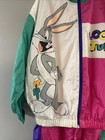 1993 Looney Tunes Warm Up Jacket   Pants Set  Bugs Bunny  Kids Sz 10-12 New Vtg