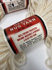 Vtg Aunt Lydia   s Heavy Rug Yarn 905 Natural   Lot Of 2   New Old Stock