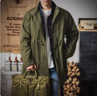 Mens Military M51 Windbreaker Work Cargo Overcoat Retro Mods Parka Field Jacket