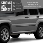 2002-2007 Jeep Liberty 4 Door Outer Rocker Panel Pair Gray