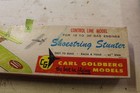 Carl Goldberg   shoestring Stunter  Vintage Balsa  Controline Plane Kit  42 
