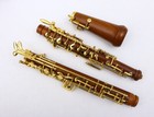Yinfente Professional Rosewood Oboe C Key Left F Resonance Golden Plated Key