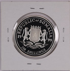 1999 Somalia 250 Shillings Giraffes Silver 0 925 Coin Km  105