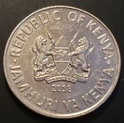 2018 Kenya 1 Shilling Giraffe Coin  Actual Coin Shown In Both Photos