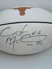 Colt Mccoy Signed Autographed Texas Longhorns Logo Nike Football